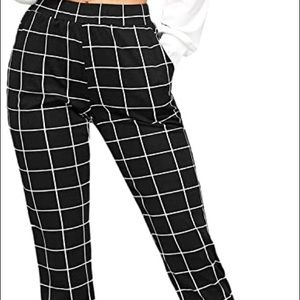 Women's Pants Casual High Waist Skinny Leggings Stretchy Work Pants